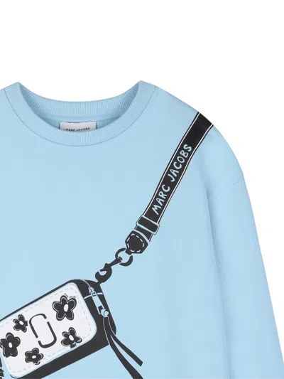 Marc Jacobs Printed Sweatshirt In Blue