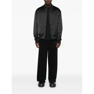 Balmain Reversible Patterned Bomber Jacket In White