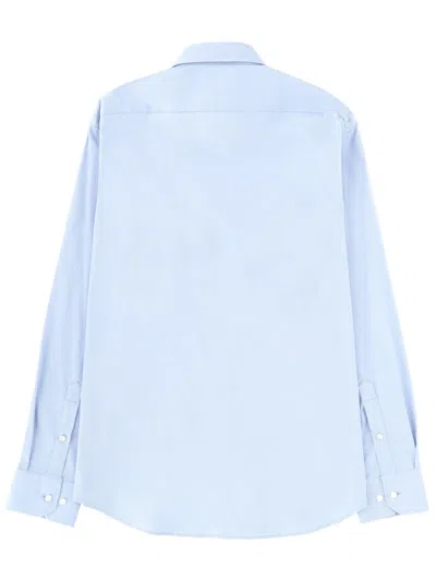 Hugo Boss Slim-fit Shirt In Structured Performance-stretch Jersey In Multi