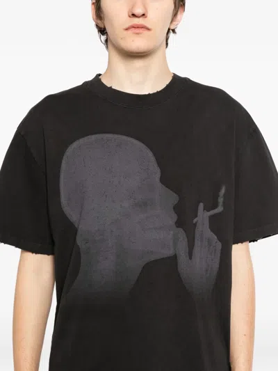 Warman Crew Neck T-shirt In Black