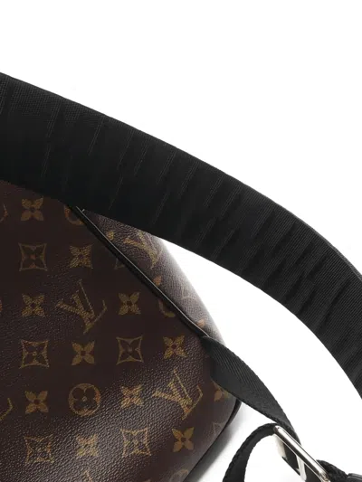 Pre-owned Louis Vuitton 2016 Josh Monogram-canvas Backpack In Brown