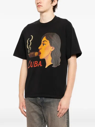 Melt Graphic-print T-shirt In Black