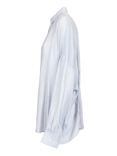 Dries Van Noten Women Casia Printed Shirt In Blue