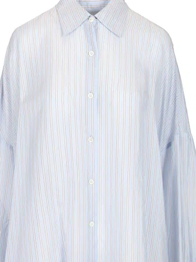 Dries Van Noten Women Casia Printed Shirt In Blue