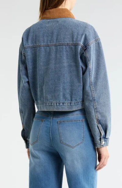 Vigoss Denim Barn Jacket In Blue