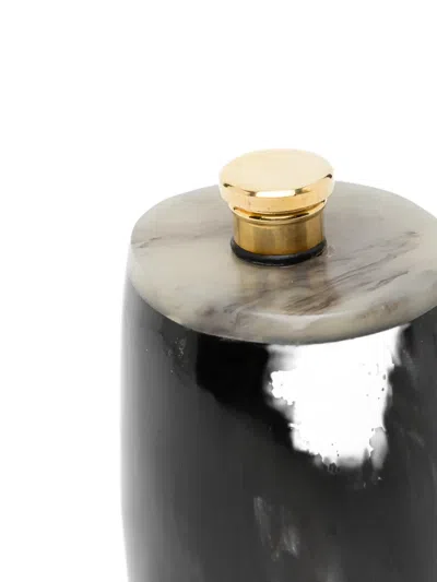 Keepsake Cattle-horn Bottle In Black