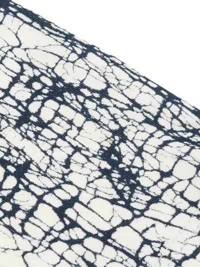 Pre-owned Louis Vuitton 2000s Cotton Pattern Crew Neck T-shirt In White