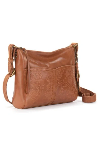 The Sak Alameda Leather Crossbody Bag In Brown