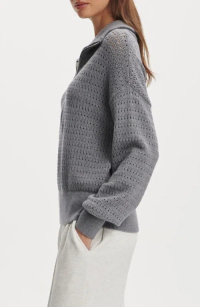 Varley Darla Half Zip Sweater In Multi