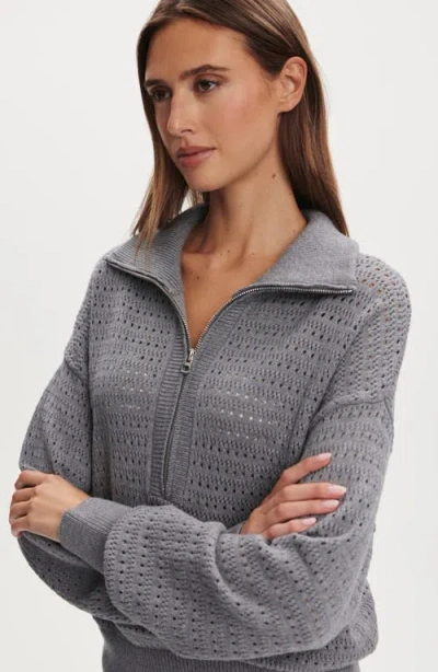 Varley Darla Half Zip Sweater In Multi