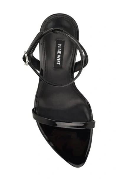 Nine West Villo Ankle Strap Sandal In Black