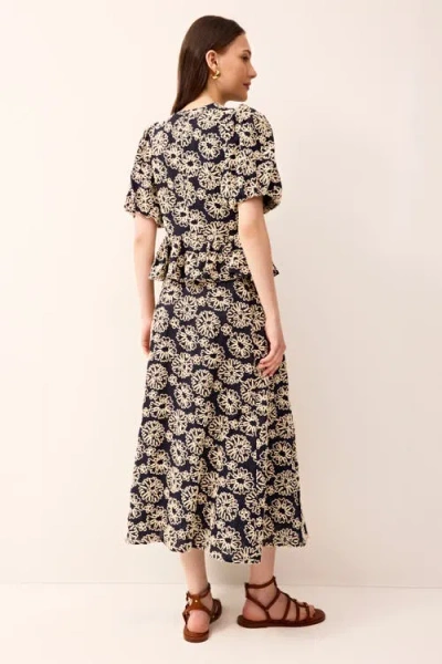 Marie Oliver Sasha Floral Midi Skirt In Multi