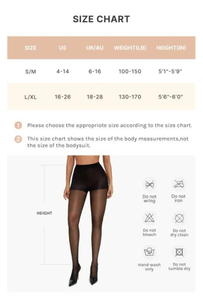 Shapellx Bare Essentials Skin Flow Sheer Shaping 5-pack Tights In Multi