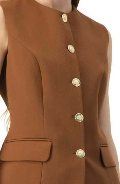 Ivonne Solid Vest With Pockets In Multi