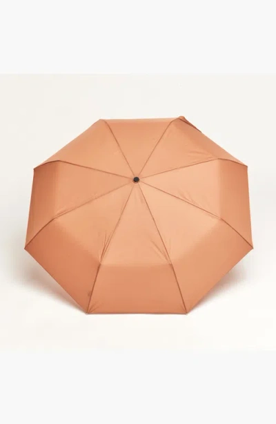 Original Duckhead Mini Compact Umbrella In Brown