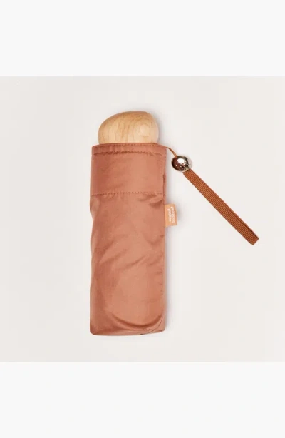 Original Duckhead Mini Compact Umbrella In Brown