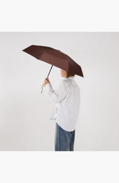 Original Duckhead Mini Compact Umbrella In Brown