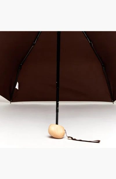 Original Duckhead Mini Compact Umbrella In Brown