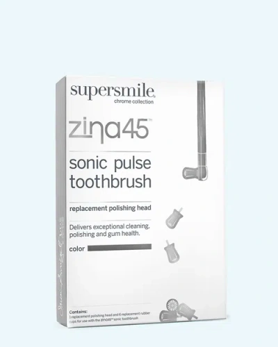 Supersmile Zina45 Sonic Pulse Toothbrush Replacement Polishing Head In Transparent