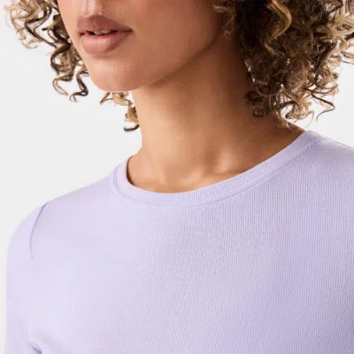 Tavi Ribbed Tee In White