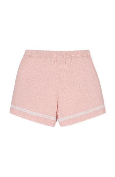 Hope & Henry Kids' Linen Pull-on Short In Multi