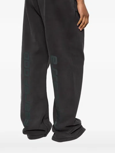 Essentials Drawstring-fastening Track Pants In White