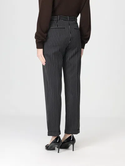 Tom Ford Women Navy Blue Wool Striped Trousers, 28 Luxury Pants For Women Darveys In Black