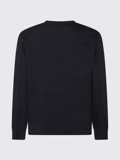 C.p. Company C.p.company Sea Island Cotton Crew-neck Jumper In Blue