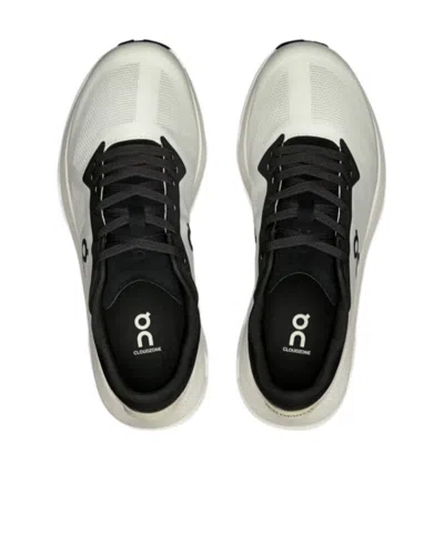 On Running Ice Black Polyester Cloudze Sneakers In Gray