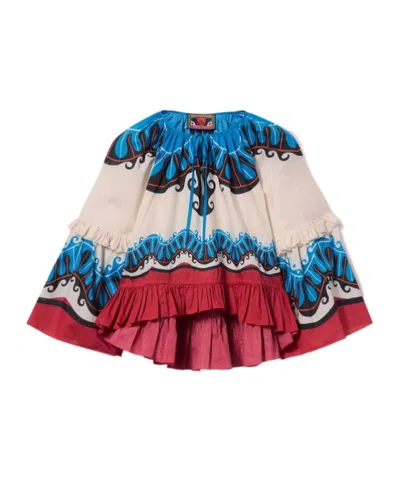 La Doublej Boho Blouse In Multi