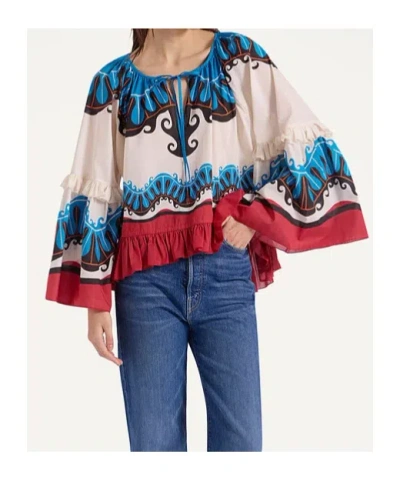 La Doublej Boho Blouse In Multi