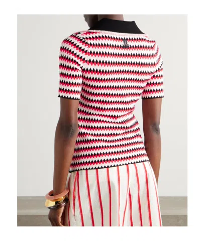 La Doublej Logo-embroidered T-shirt In Multi