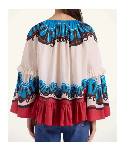 La Doublej Boho Blouse In Multi