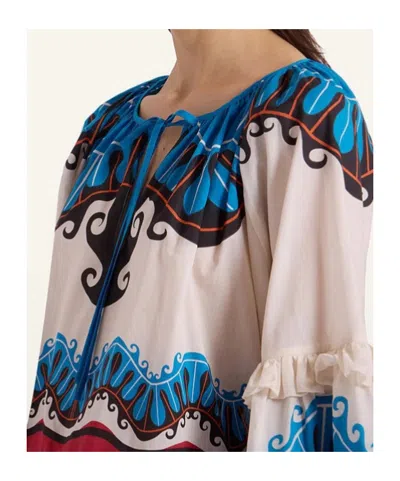 La Doublej Boho Blouse In Multi