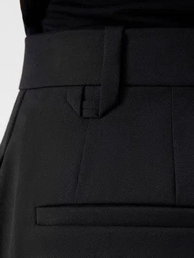 Jacquemus Pleated Pants In Black