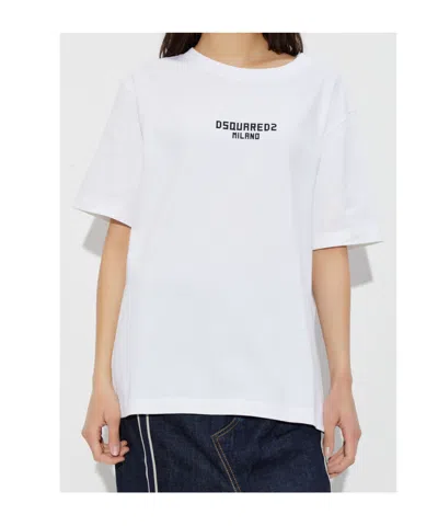 Dsquared2 Short-sleeved T-shirt In White