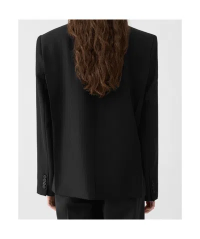 Jacquemus Single-breasted Wool Blazer In Black