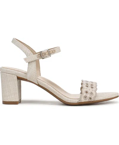 Naturalizer Wide Width Bristol Sandal In White