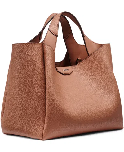Dkny Willa Small Satchel Bag In Brown
