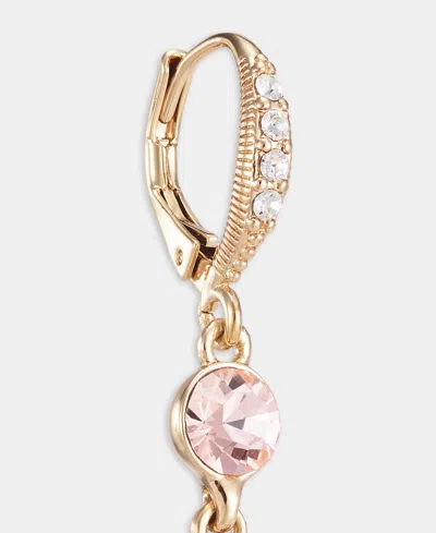 Givenchy Multi-stone Vine Drop Earrings In Brown