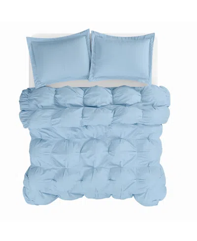 Truly Soft Oversized Puffer 3-pc. Comforter Set, Full/queen In Blue