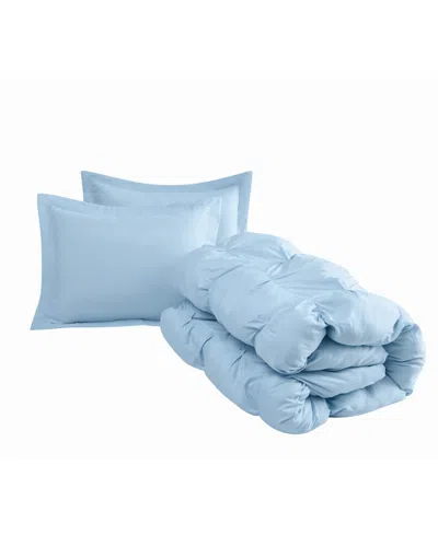 Truly Soft Oversized Puffer 3-pc. Comforter Set, King In Blue