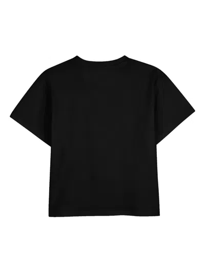 Kenzo Logo T-shirt In Black