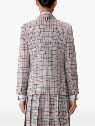 Thom Browne Plaid-pattern Blazer In Pattern