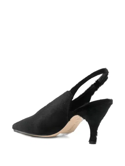 Aeyde Carla Slingback Pumps In White