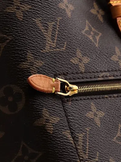 Pre-owned Louis Vuitton Montsouris Monogram Canvas Backpack In Brown