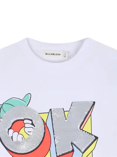 Billieblush Graphic T-shirt In White