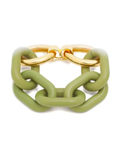 Marni Chain Plated Bracelet In Multi