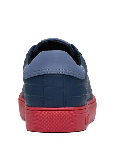 Hide & Jack Embossed Sneakers In Blue