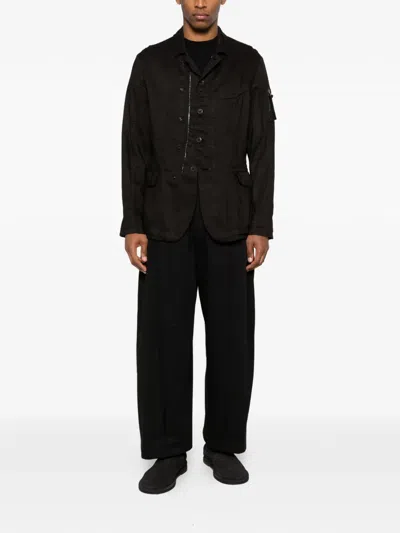 Masnada Pocket Zip Jacket In Black